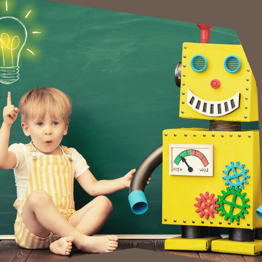 Discovering STEM Robot Building