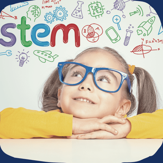 STEM Girl Discovering STEM