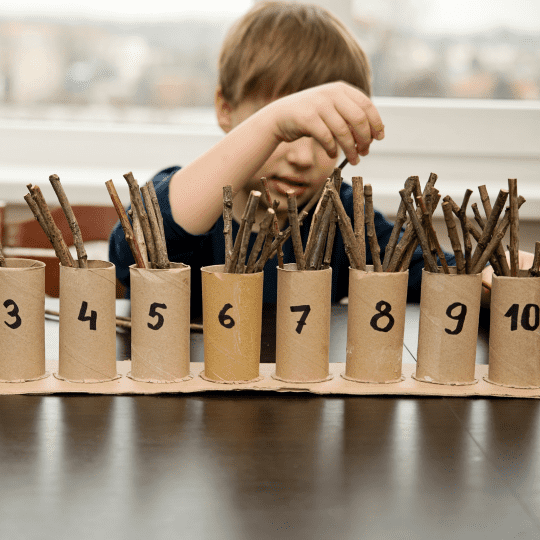 STEM Learning, increasing number sense and building math skills in preschool